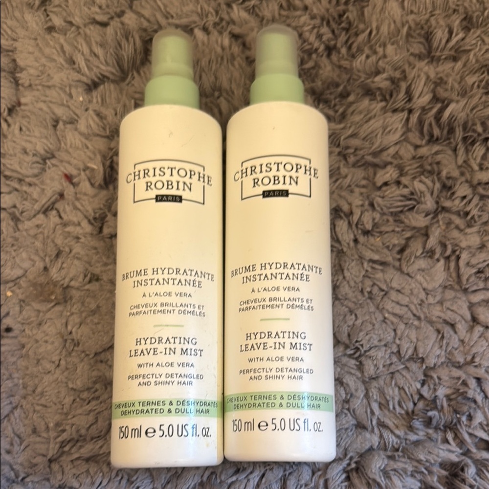 New Christophe Robin Hydrating Leave-In Mist Duo